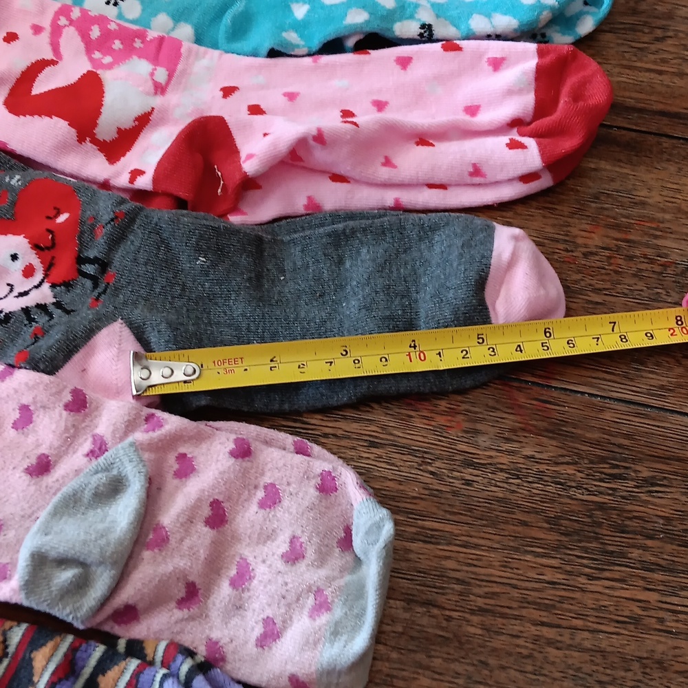 Girls Colorful Kids Socks Set - Picture 2 of 2